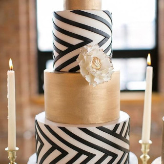 gold-and-black-triking-wedding-cake-designs